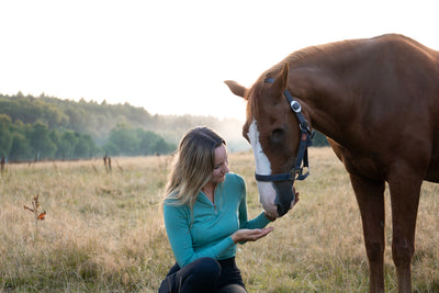 Strengthening the bond with the horse: “talking” to the horse